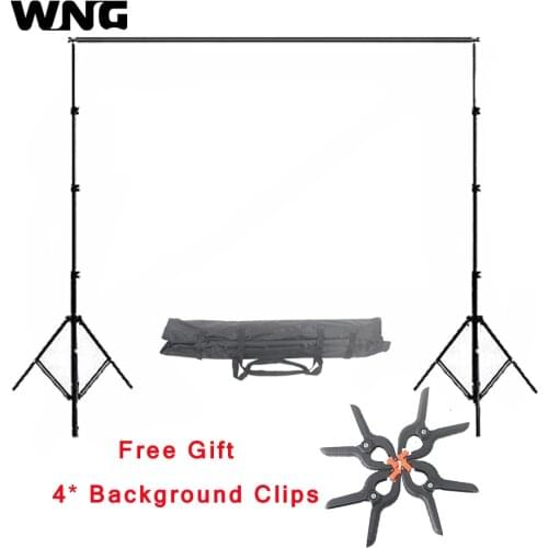 2.6m*3m/8.5ft*9.8ft Photo Background Backdrop Support Stand System Kit Set Photography Accessory Photo Background Backdrop Stand