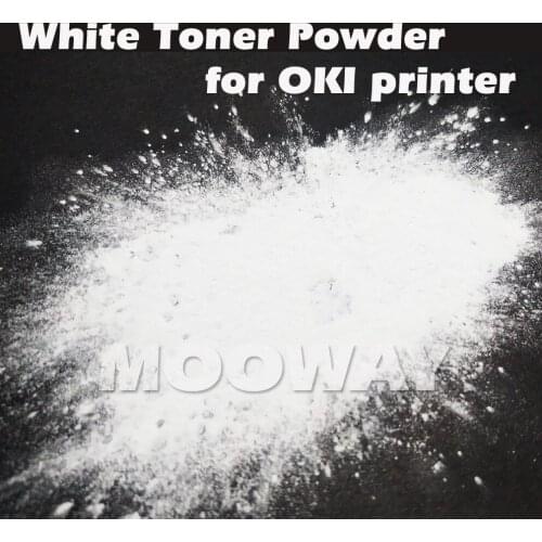 200g White Toner Powder for OKI C810 C811 C822 C824 C830 C831 C833 C834 C835 C841 C842 C844 C612 C610 white toner powder