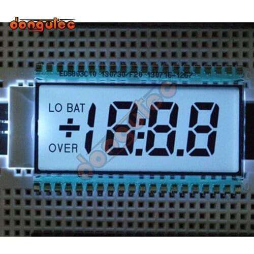 40PIN TN Positive 3-1/2 Digits Segment LCD Panel White Backlight 5V