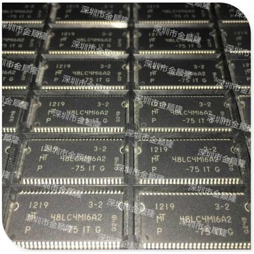 5pieces MT48LC16M16A2P 75IT:D FLASH