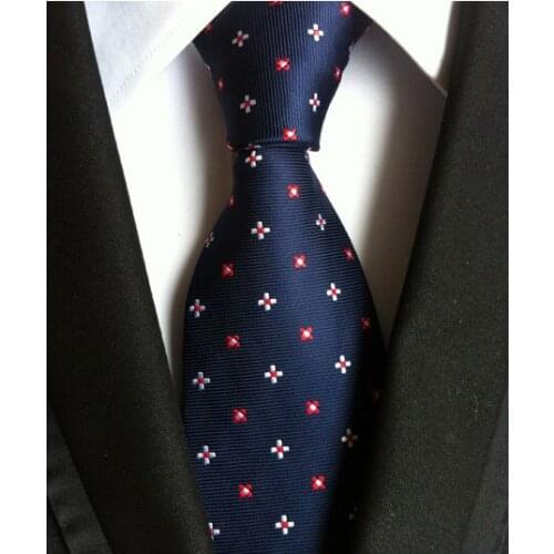8cm New Classic Ties Luxury Floral Necktie for Wedding Party