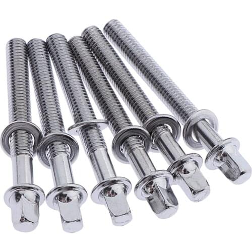 80mm 90mm 100mm Drum Screws Imperial 7/32 Specification Use for M5 Hole Silver Color Drum Screw 20pcs