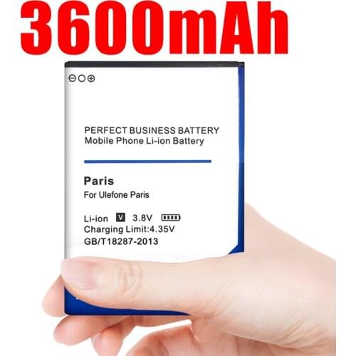 3600mAh Ulefone Paris Battery for Ulefone Paris / Ulefone Paris X