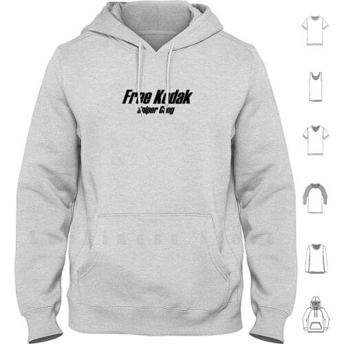 Free Kodak Black - Sniper Gang hoodies Sniper Gang Free Kodak Free Kodak Money Blood Time Prison Jail