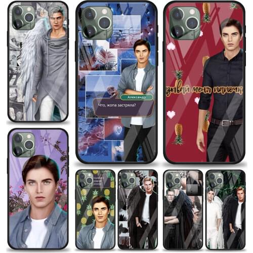 Romance Club for Apple iPhone 12 Pro Max Mini 11 Pro XS Max X XR 6S 6 7 8 Plus Luxury Tempered Glass Phone Case