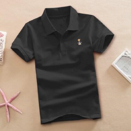 Black Baby Boys Polo Shirts Children Polos Tops Sleeve Baby Boy Clothes 100% Cotton Shirts Kids Jersey Tees Outfits 8 Colors