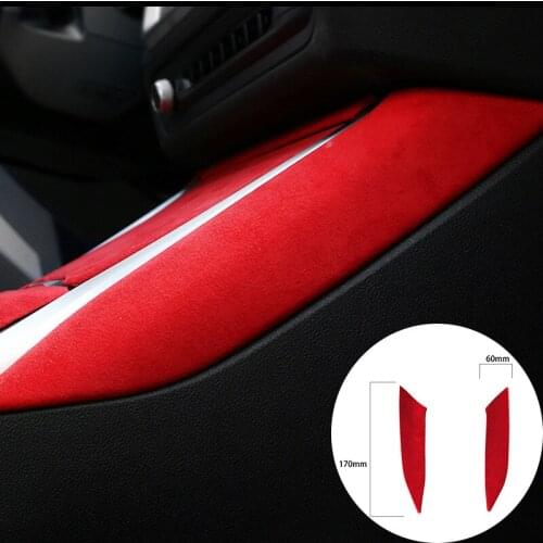 For BMW G20 G28 325li 325i 3 Series 2020 Alcantara Suede Wrap Central Control Gear Shift Panel Strip Cover Trim Stickers