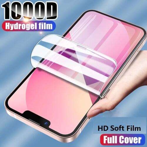 Full Cover Protective Hydrogel Film For Samsung Galaxy A51 A71 A50 A70 S9 S10 S20 Plus Note 20 Ultra Screen Protector No Glass