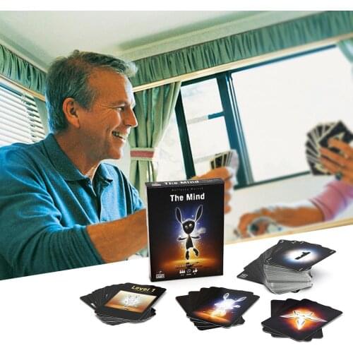 The Mind Card Game Puzzle Card Game Card Party Game Board Games Card Team Experience Interactive Toys For Children Adult