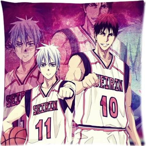 Kuroko no basket Print Pillow Case DIY Pillow Cover Decorative Pillowcase For Sofa Chair Cushion Cover 45x45cm Home Decor