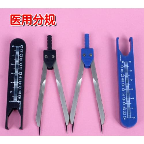 Medical divider compasses professional divider sheath with scale divider compass cutter