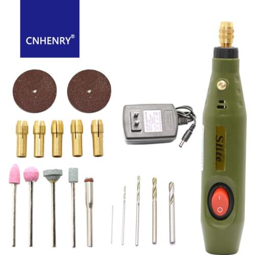 Mini Power Tools Electric Grinder Drill For Engraving Polishing Grinding With 21PCS Accessories Grinding Drill Tools