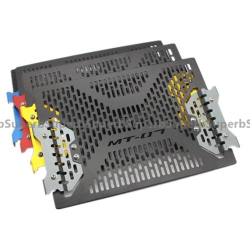 Motorcycle Radiator Grille Protective Cover fit for MT-07 mt07 Tracer FZ07 FZ-07 2014-2016