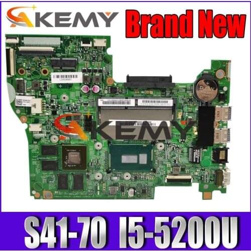 New For Lenovo S41-70 Laptop Motherboard I5-5200U DDR3L 2GB 100% Fully Tested