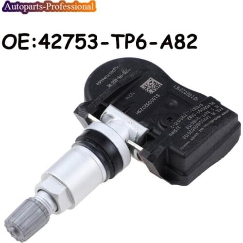 New Car TPMS Tire Pressure Sensor 315MHZ 42753-TP6-A82 42753-TP6-A821 42753-TP6-A820-M1 For H ONDA A CCORD CROSSTOUR CR- V