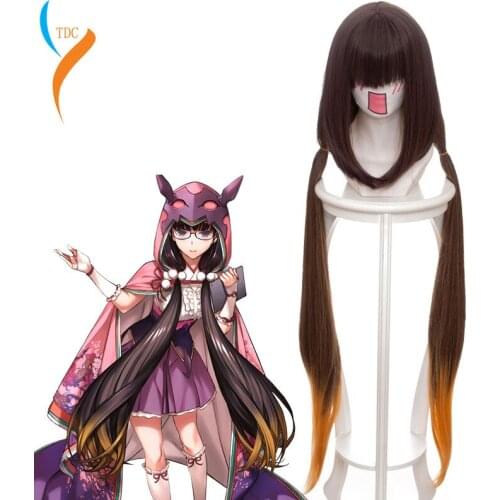 Hot Anime Fate/Grand Order FGO Cosplay Wig Osakabehime Cosplay Wig Long Wig Resistant Synthetic Hair Perucas Cosplay Wig