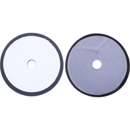 2 Pcs 6 Inch/5 Inch Short Wool Buffing Polishing Waxing Wheel Car Polishing Pad, Medium & Rough
