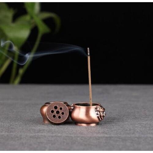 Hot Incense Burner Plate Ash Catcher Holder Ornament For Buddha Temple Incense Stick Cone Incense 7 Holes Home Teahouse Decor