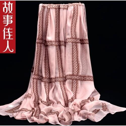 Silk mother female han edition joker long silk scarves shawls scarf in the spring and autumn 100% mulberry silk fabric