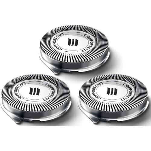 3PCS Replacement For Philips Razor Blade SH30 SH50 S500 S510 S5110 S5400 S5560 S5380 S5000 S5077 S5015 1000 2000 3000