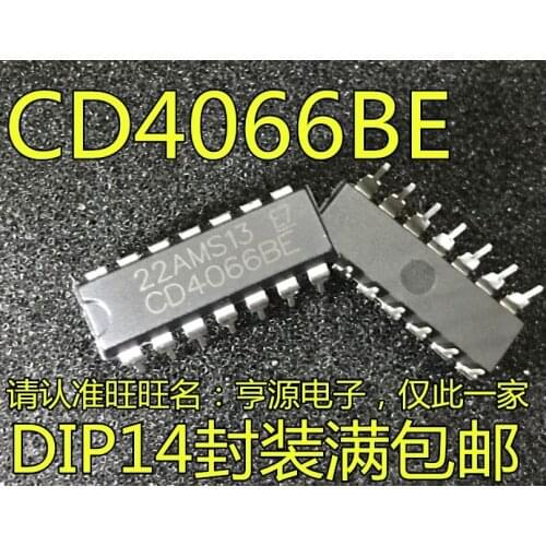 10pieces CD4066BE CD4066 DIP14