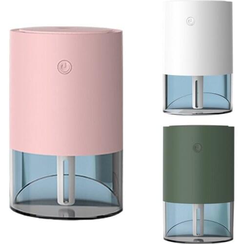 350ML Air Humidifier Cool Mist Aroma Diffuser LED Night Light Fog Ultrasonic USB Humidificador for Home Car Office