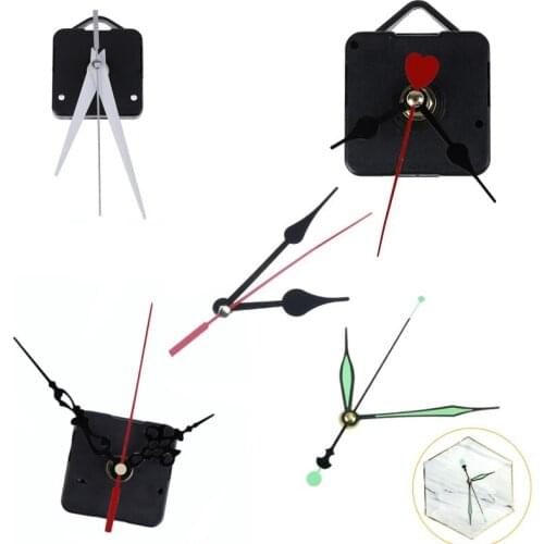 Classic Hanging Black Quartz Watch Wall Clock Movement DIY Clock Mechanism Parts Quartz Wall Clock Movement