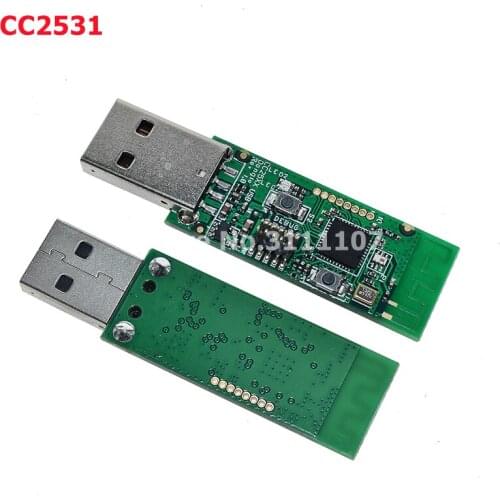 Wireless Zigbee CC2531 Sniffer Bare Board Packet Protocol Analyzer Module USB Interface Dongle Capture Packet Module