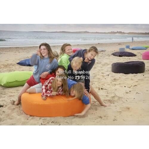 Cover only No Filler- big hug huddle eco friendly indoor / outdoor round bean bag many colors