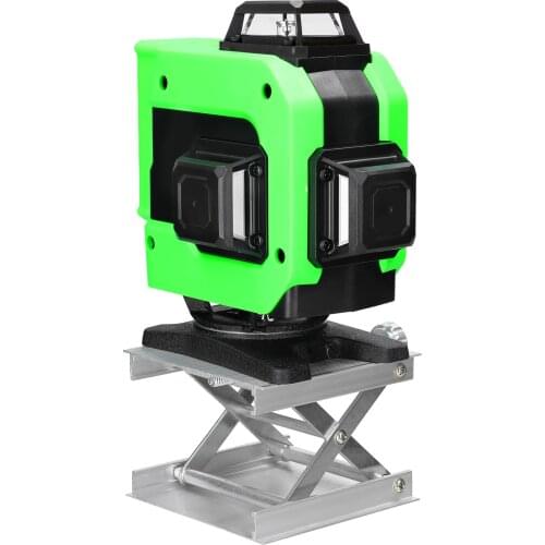 KKmoon 12/16 Lines 3D/4D Laser Level Self-leveling Laser Level 360 Laser Leveling Device Super Powerful Laser Level Green Beams