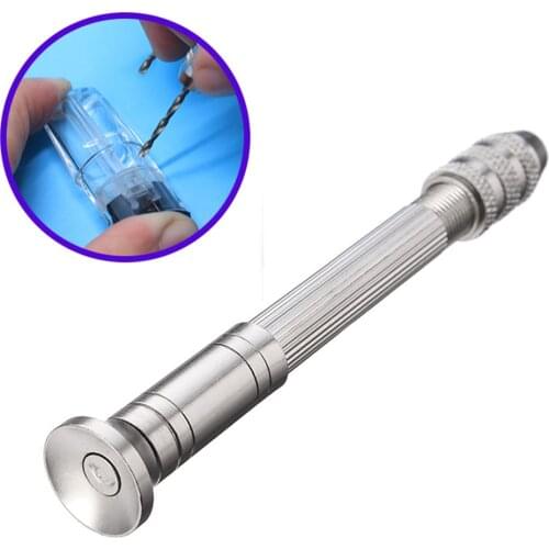 Mini Micro Hand Drill Woodworking Drilling Tools Manual Twist Drill Bit for drilling wood rubber Drilling Hole Rotary Tool Sets