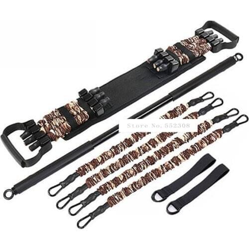 Multifunction Resistance Pull Up Band Belt Arm Strength Fitness Equipment Flat Bench Strength Puller For Dumbbell Sport Fitness