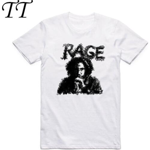2019 Summer Fashion Men Print Rage Against The Machine T Shirt O Neck Short Sleeves Che Guevara Rap Metal T-shirt