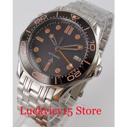 Stainless Steel Business GMT MINGZHU 3804 Male Wristwatch Mental Bracelet Rotating Bezel