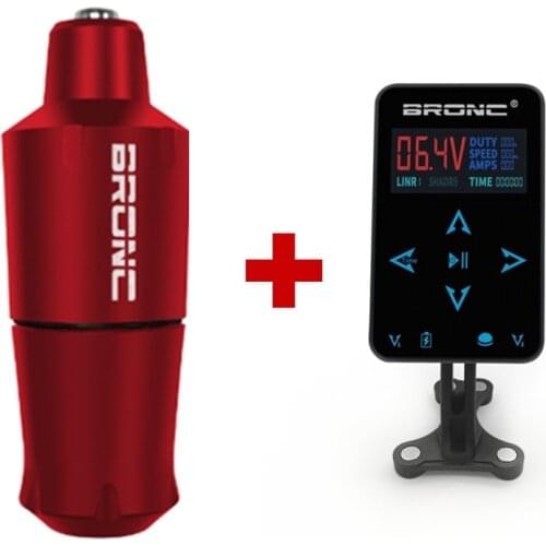 2020 New Arrival Original Bronc-V9 Mini Rotary Tattoo Machine Pen Swiss Motor For Cartridge Needle Free Shipping