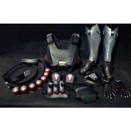 Customize Overwatch Gabriel Reyes Reaper Skin Blackwatch Reyes Cosplay Armor