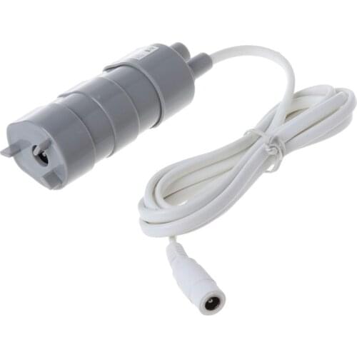 DC 6-12V Micro Submersible Motor Water Pump 600L/H 5M 5.5x2.1 Female DC Water Pump