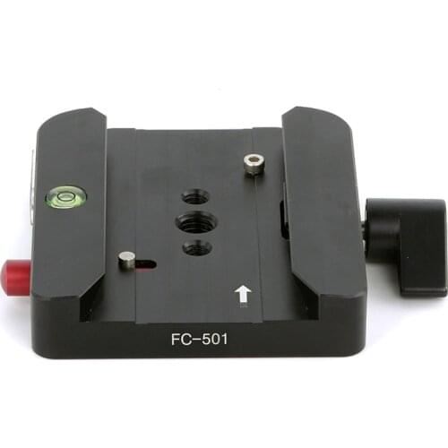 Fittest FC-501 Replacement 577 Rapid Connect Adapter Clamp Quick Release For Manfrotto 501HDV 701HDV 501PL