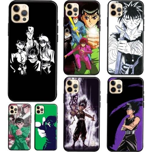 Yu Yu Hakusho Yusuke TPU Phone Case For iPhone 12 11 Pro Max Mini XS X XR 6S 7 8 Plus SE 2020 Soft Cover Case