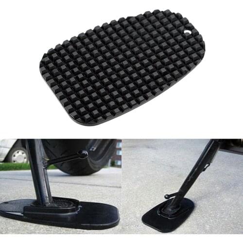 Universal Motorcycle Plastic Side Stand Moto Bike Kickstand Non-slip Plate Side Extension Support Foot Pad Base For Yamaha Honda