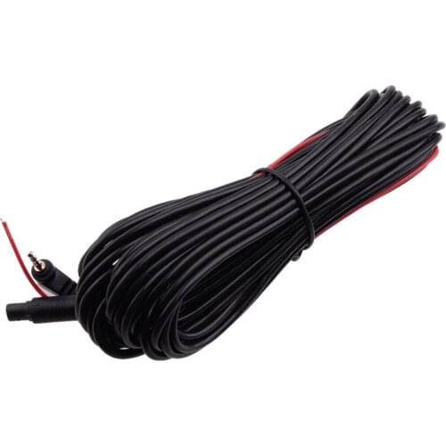 Universal 5 Pin 33ft Dash Cam Rear View Backup Camera Reverse Car Recorder Cable Extension