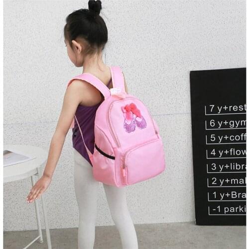 High Quality Girls Ballerina Backpack Ballet Bag Danse Bag Dance Bags for Kids Girls Lovely Bag