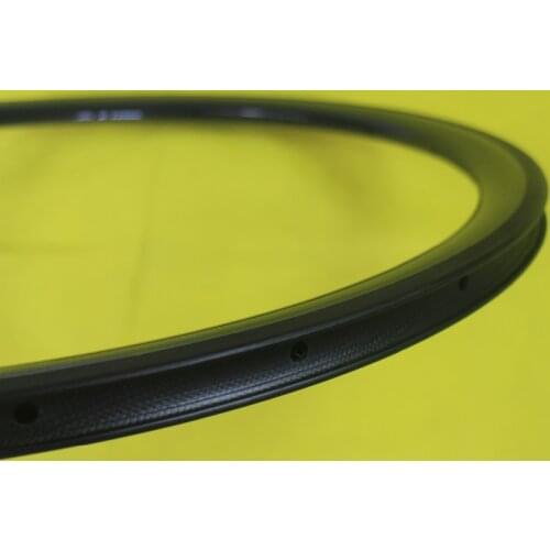 1 piece 700C 3K Glossy matte 38mm Clincher 23mm Width Road Bicycle Carbon Rim 16H 20H 24H Brake Basalt Braking Track BIKE Parts