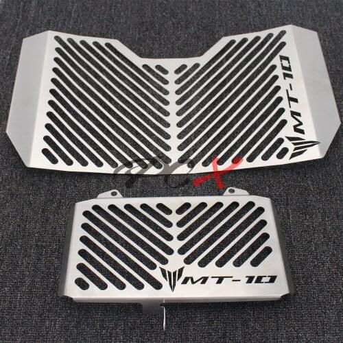 Motorcycle Accessories Radiator Grille Grills Guard Cover Protector For YAMAHA MT-10 MT10 FZ10 FZ-10 2016-2017