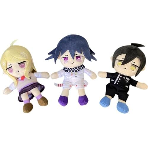 Anime Danganronpa V3 Plush Toys Saihara Shuichi Kokichi Oma Kaede Akamatsu Figure Stuffed Dolls Xmas Birthday Gift