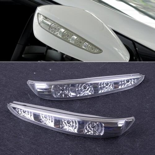 DWCX 1Pair Right Left Side Turn Signal Mirror Light 876133S000 876233S000 Fit For Hyundai Sonata 8th i45 RH 2011 2012 2013 2014
