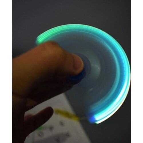 Toy Pen Led Luminous Gyro Pen Office ADHD EDC Anti Stress Kinetic Desk Toy Interesting Toy Fingertip Rotating Spinner Gyro