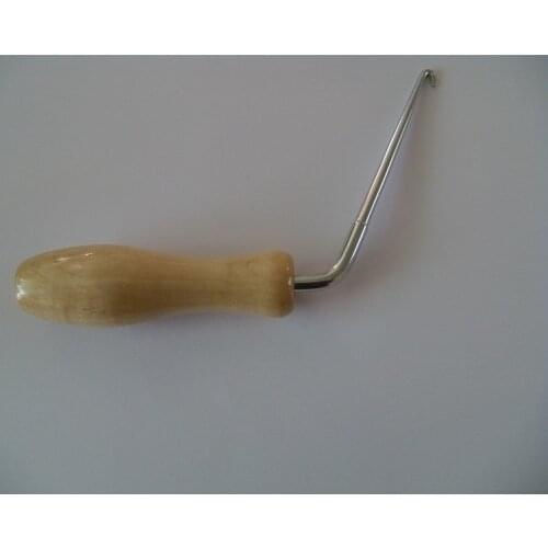 Piano tuning tool Hang a string hook Color with wooden handle