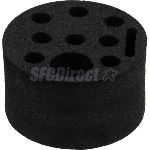 Fly Tying Tool Post Caddy EVA Foam Fly Fishing Vise Tool Holder Station Organizer