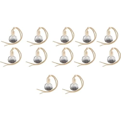 12Pcs Refillable Perfume Bottle Car Fragrance Hanging Decoration 10ml Pumpkin